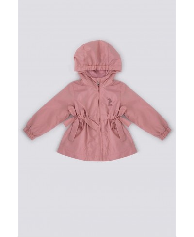  U.s. Polo Assn Light Shades Gül Kurusu Kız Bebek Yağmurluk