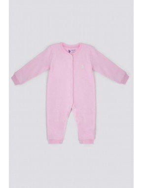U.s. Polo Assn Pretty Açık Pembe Bebek Tulum
