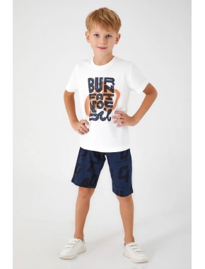 Rolypoly Summer Lacivert Erkek Çocuk Bermuda Takım
