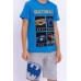Batman Lisanslı The Ultimate Kit Açık Sarı  Erkek Çocuk Bermuda Takım