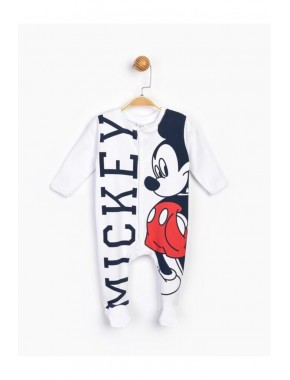 Bebek Beyaz Mickey Bebek Tulum 16176