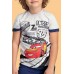 Cars Lisanslı Açık Gri Erkek Çocuk Kapri Takım D4149-C-V1