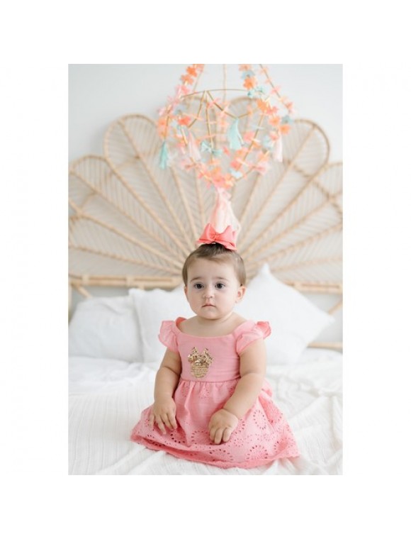 Disney Bebek Pul Detyalı Elbise 15492