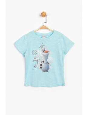 Disney Frozen Çocuk Tişört 15615 CFR15615-20Y1