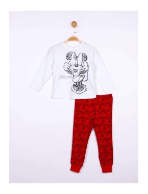Disney Minnie Çocuk Pijama Takımı 18857