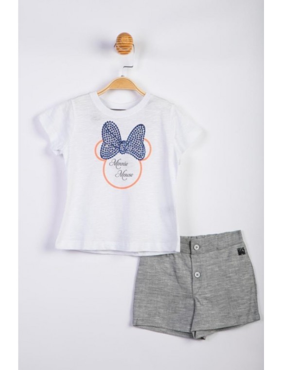 Disney Minnie Şortlu Takım 15195