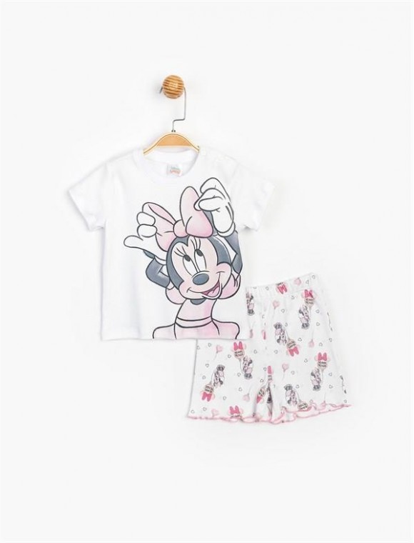 Disney Minnie Şortlu Takım 15483 BMN15483-20Y1