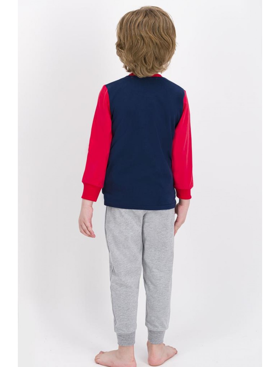 Erkek Çocuk Lacivert Pijama Takımı