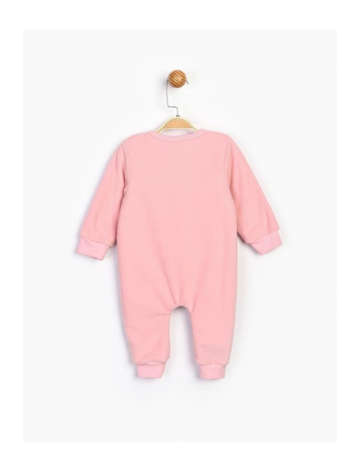 Kız Bebek Pembe Minnie Polar Bebek Tulumu