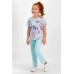 Like Mermaid Karmelanj Kız Çocuk Pijama Takımı Rp1743-c