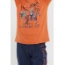 Lisanslı Authentic Kayısı Erkek Çocuk Uzun Kol Pijama Takım