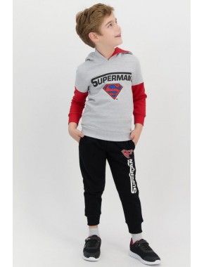 Lisanslı Grimelanj Erkek Çocuk Kapşonlu Pijama Takımı