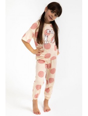 Rolypoly Cats Badem Kadın Pijama Takımı