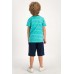 Stay Cool Mint Erkek Çocuk Kapri Takım RP1650-C