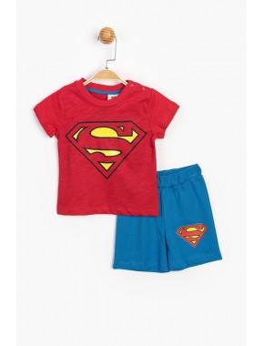 Superman Lisanslı Şortlu Takım 15552 BSM15552-20Y1